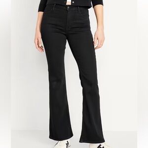 Old Navy Black Flare Women's Jeans NWT Size 12